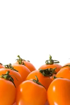 Red cherry tomatoes Stock Photos