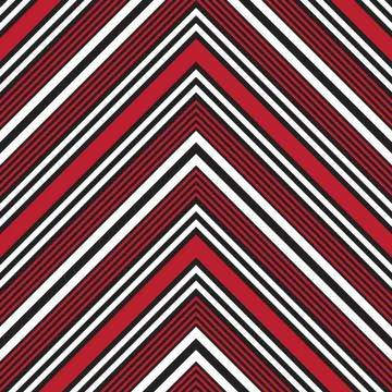 Red Chevron Diagonal Stripes seamless pattern background Stock Illustration