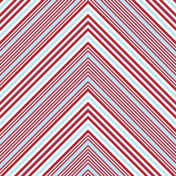 Red Chevron Diagonal Stripes seamless pattern background Stock Illustration