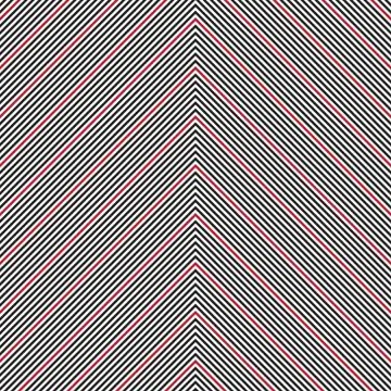 Red Chevron Diagonal Stripes seamless pattern background Illustrazione stock