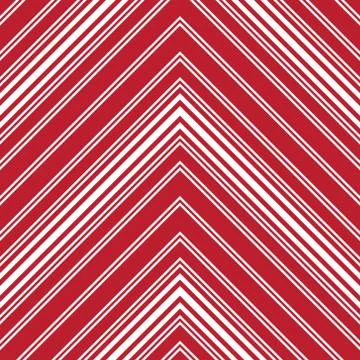 Red Chevron Diagonal Stripes seamless pattern background Stock Illustration