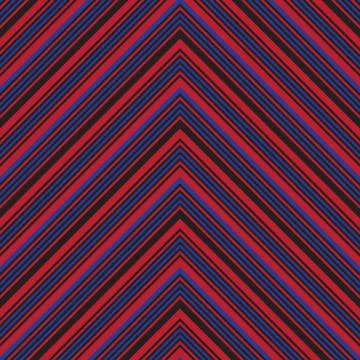 Red Chevron Diagonal Stripes seamless pattern background Illustrazione stock