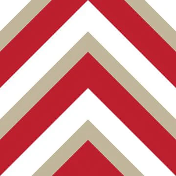 Red Chevron Diagonal Stripes seamless pattern background イラスト素材