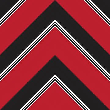 Red Chevron Diagonal Stripes seamless pattern background Illustrazione stock