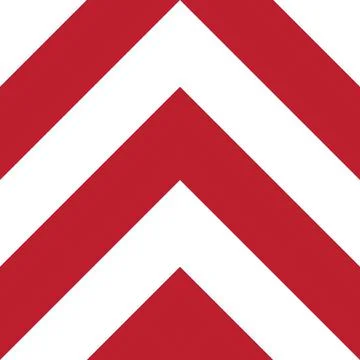 Red Chevron Diagonal Stripes seamless pattern background Illustrazione stock