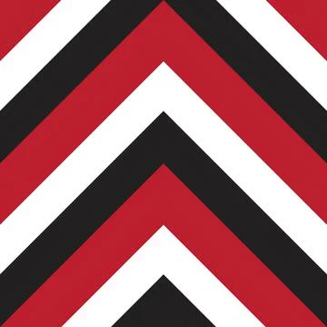 Red Chevron Diagonal Stripes seamless pattern background イラスト素材