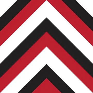Red Chevron Diagonal Stripes seamless pattern background Stockillustratie