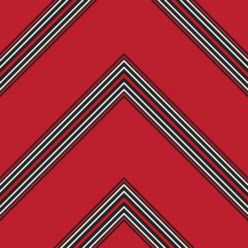 Red Chevron Diagonal Stripes seamless pattern background Illustrazione stock