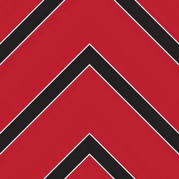 Red Chevron Diagonal Stripes seamless pattern background Illustrazione stock
