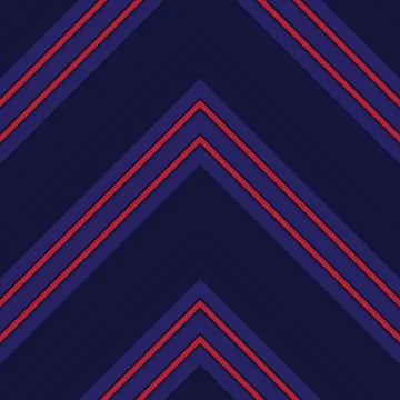 Red Chevron Diagonal Stripes seamless pattern background イラスト素材