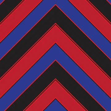 Red Chevron Diagonal Stripes seamless pattern background イラスト素材
