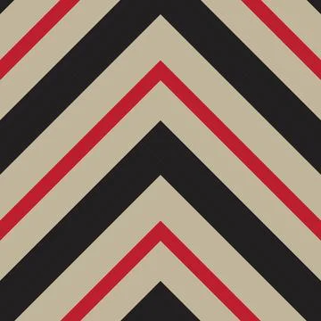 Red Chevron Diagonal Stripes seamless pattern background イラスト素材
