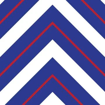 Red Chevron Diagonal Stripes seamless pattern background イラスト素材