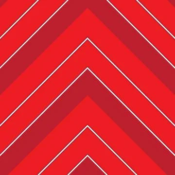 Red Chevron Diagonal Stripes seamless pattern background イラスト素材
