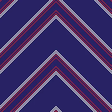 Red Chevron Diagonal Stripes seamless pattern background Stockillustratie