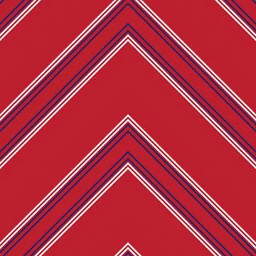 Red Chevron Diagonal Stripes seamless pattern background Illustrazione stock