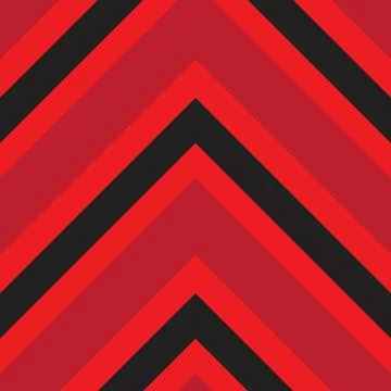 Red Chevron Diagonal Stripes seamless pattern background Illustrazione stock