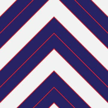 Red Chevron Diagonal Stripes seamless pattern background Stockillustratie