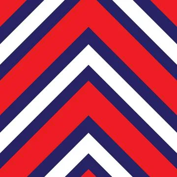 Red Chevron Diagonal Stripes seamless pattern background イラスト素材