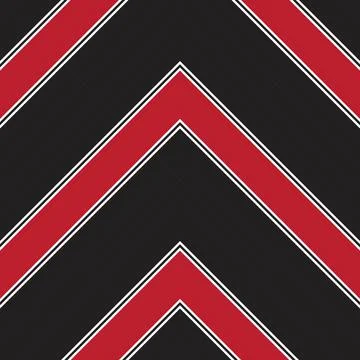 Red Chevron Diagonal Stripes seamless pattern background イラスト素材