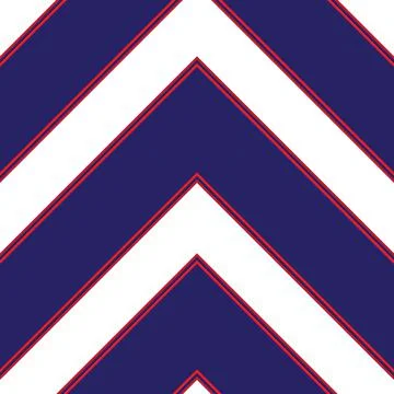 Red Chevron Diagonal Stripes seamless pattern background Illustrazione stock