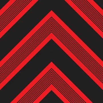 Red Chevron Diagonal Stripes seamless pattern background イラスト素材