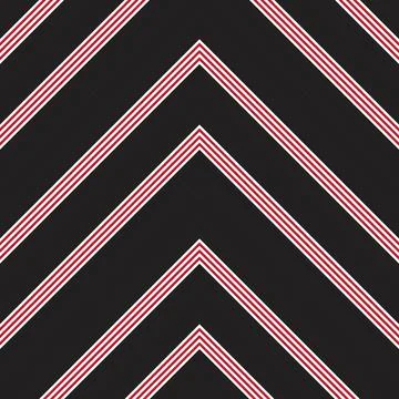 Red Chevron Diagonal Stripes seamless pattern background Stock Illustration
