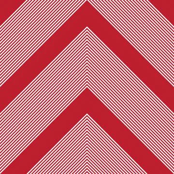 Red Chevron Diagonal Stripes seamless pattern background Stockillustratie