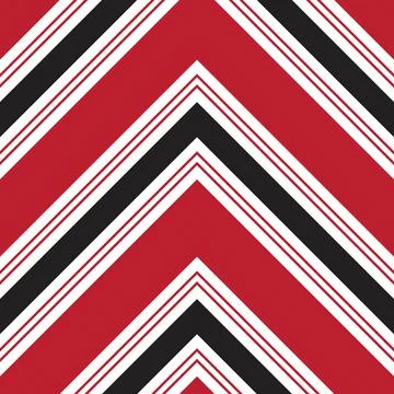 Red Chevron Diagonal Stripes seamless pattern background Stockillustratie
