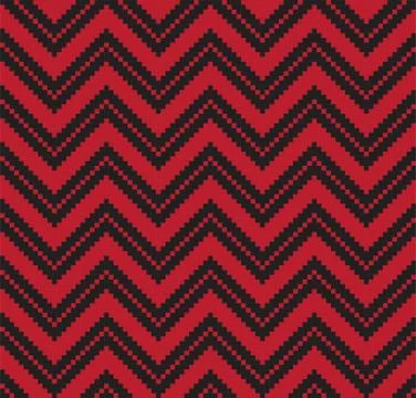 Red Chevron Seamless Pattern Background 스톡 일러스트