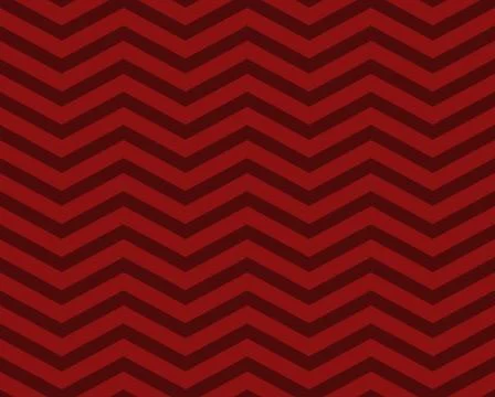 Red chevron zigzag textured fabric pattern background Illustrazione stock