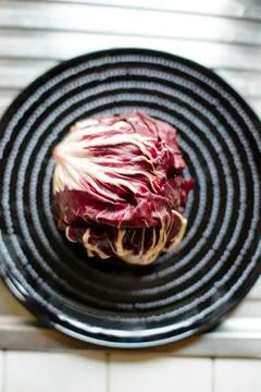 Red chicory Stock Photos