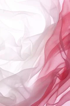 Red chiffon Stock Photos