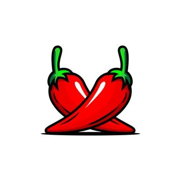 RED CHILI Illustrazione stock