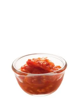 Red chili paste Stock Photos