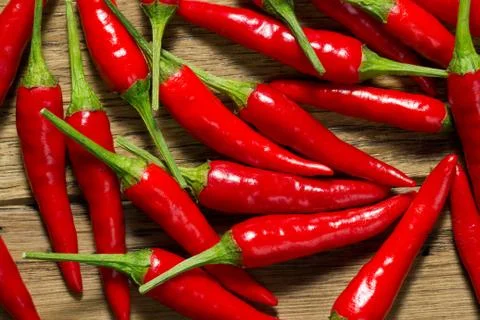 Red chili pepper background Stock Photos