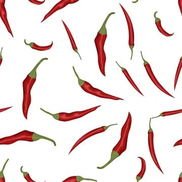 Red chili pepper. イラスト素材