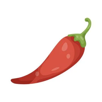 Red chili pepper Ilustración de archivo