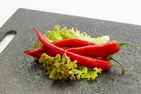 Red chili pepper Stock Photos