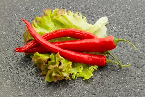 Red chili pepper Stock Photos