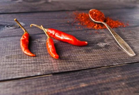 Red chili pepper Stock Photos