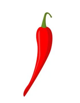 Red chili pepper vector Stock Illustration