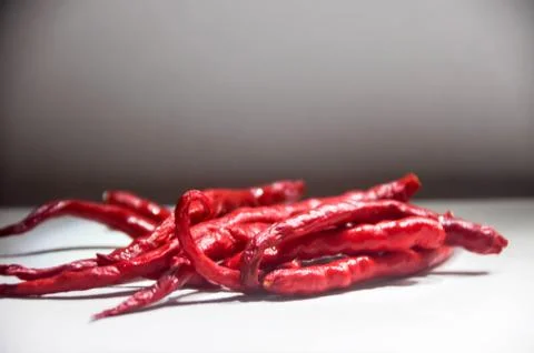 Red chilies for the background Stock Photos