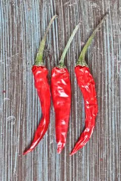 Red chilis Stock Photos