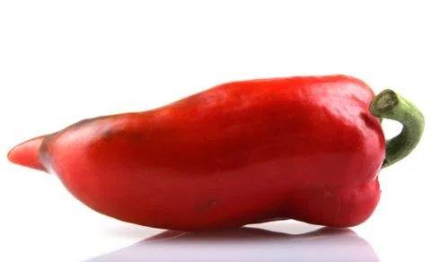 Red chilli peppers Stock Photos