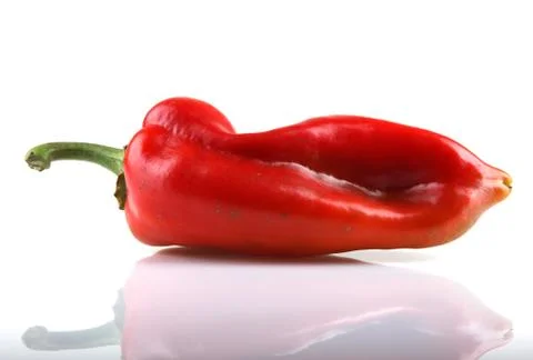 Red chilli peppers Stock Photos
