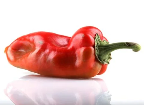 Red chilli peppers Stock Photos