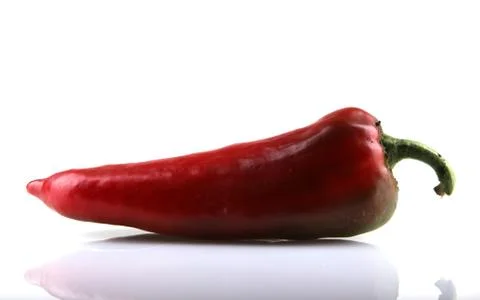Red chilli peppers Stock Photos