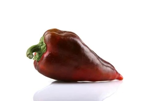 Red chilli peppers Stock-Fotos