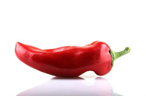 Red chilli peppers Stock Photos